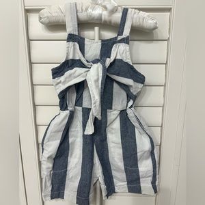 Crew & Lu Striped Romper